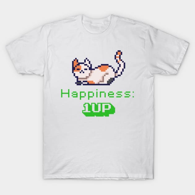 Happiness is a Cat T-Shirt by EmmyJ